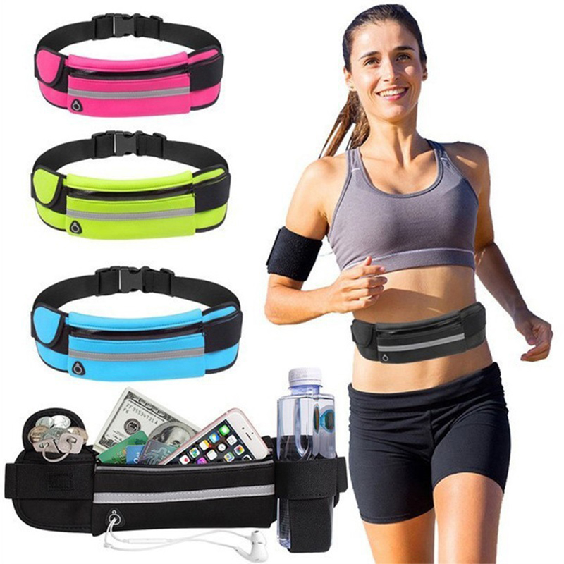 Running Belt Waist - Спортивная поясная сумка для бега и