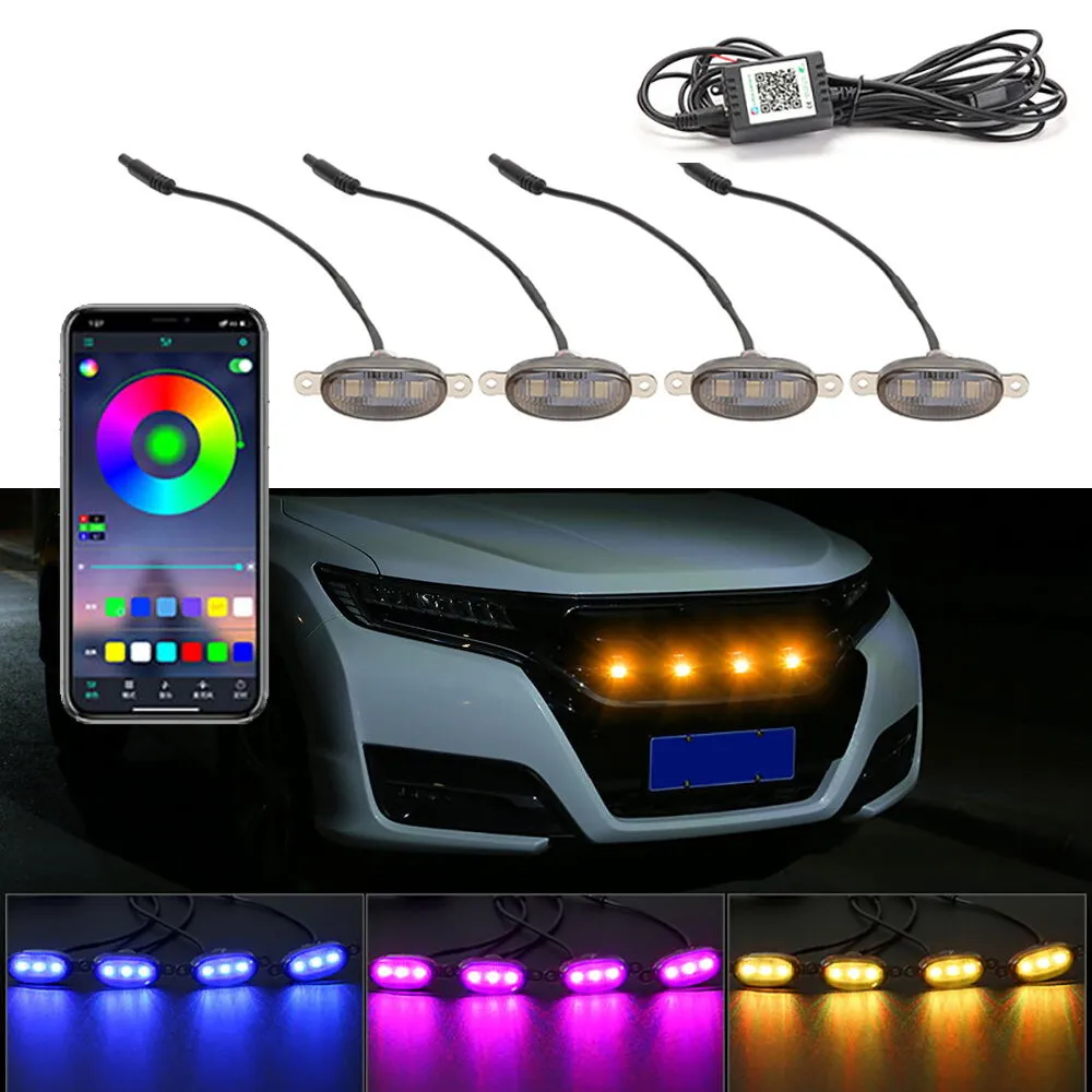 Running Gear Accessories - Светодиодное освещение для передней решетки автомобиля,