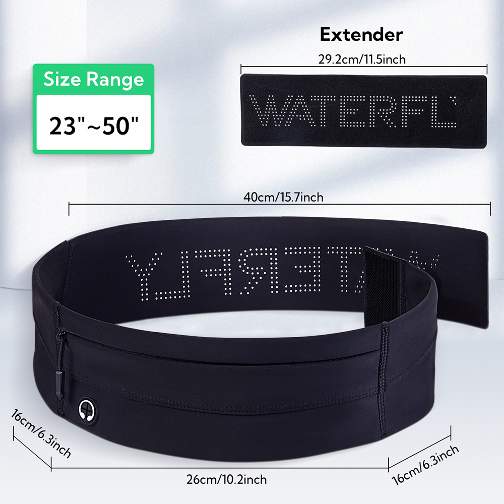 Пояс для бега WATERFLY, поясна – обзор и цена Running Belt Waist