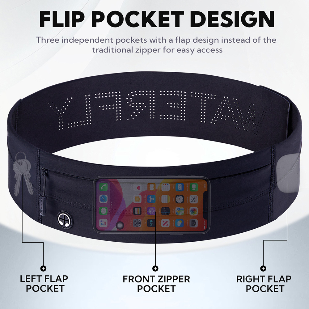 Пояс для бега WATERFLY, поясна – обзор и цена Running Belt Waist