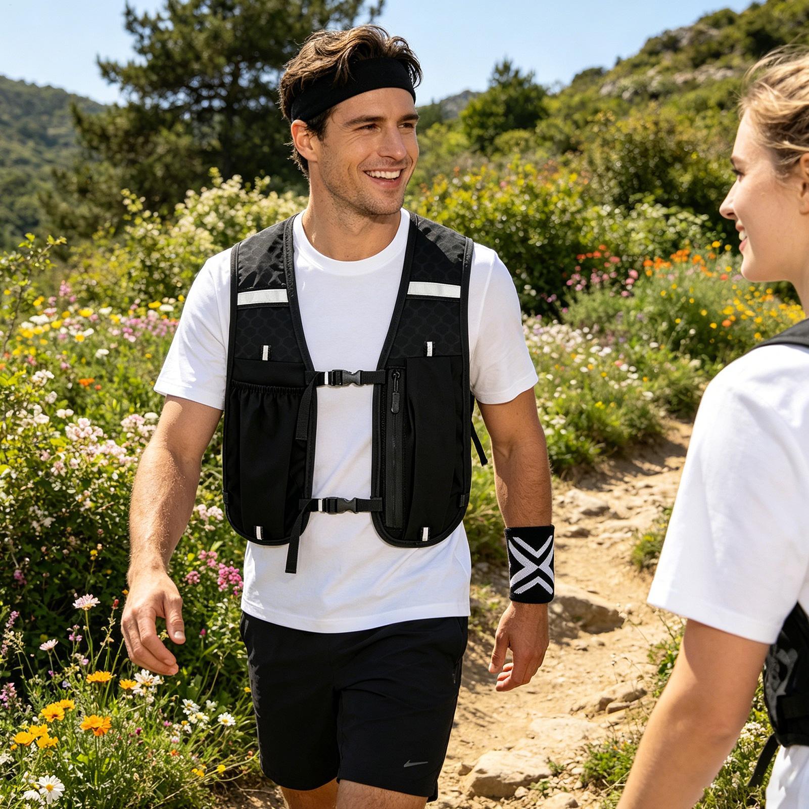 Спортивный жилет для бега с ги – обзор и цена Running Gear Hydration