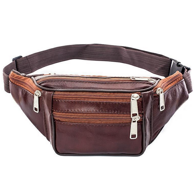 Кожаная мужская поясная нагруд – обзор и цена Running Belt Waist